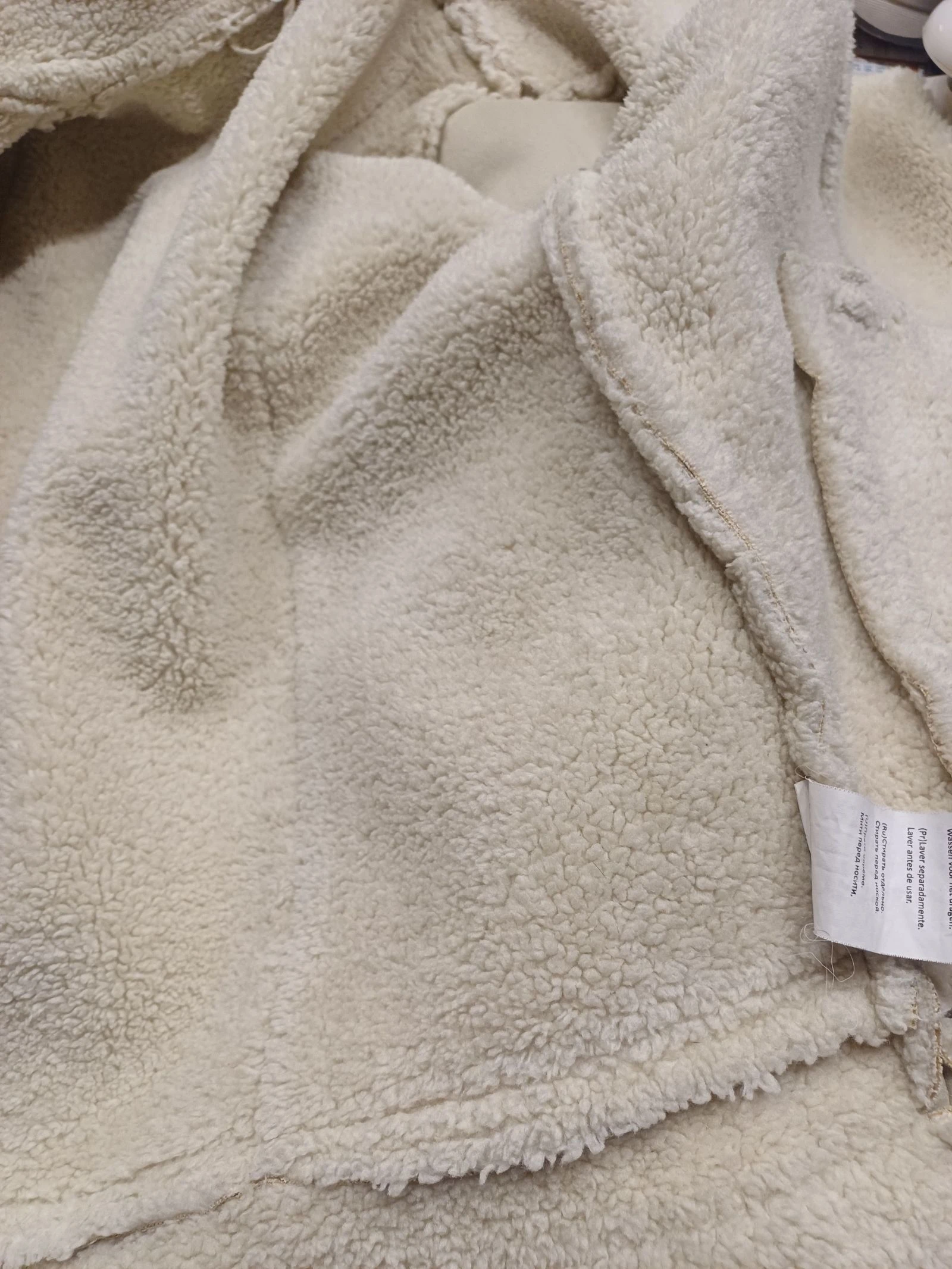 Crèmekleurige blouse maat 38 of M merk Pimkie – photo 11